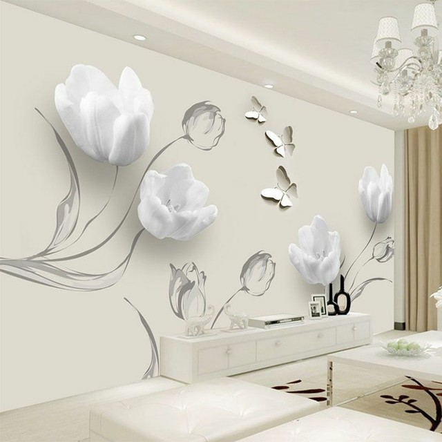 3d Wallpaper Living Room Bedroom Home Decors Modern Background Wall Paper Murals For Sale Online Ebay