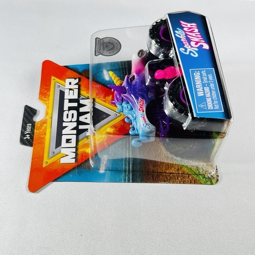 Auténticas Divas de Peligro Monster Jam Sparkle Smash Hot Wheels Spin Master 1/64 - Imagen 9 de 14