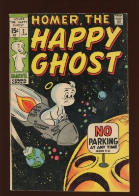 Homer the Happy Ghost 2 VG+ 4.5 High Definition Scans *