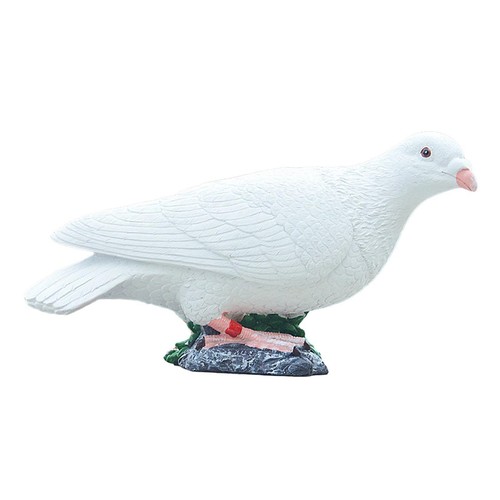White Simulation Pigeon Aesthetic Decorative Fake Birds Model for Office Yard - Picture 47 of 64