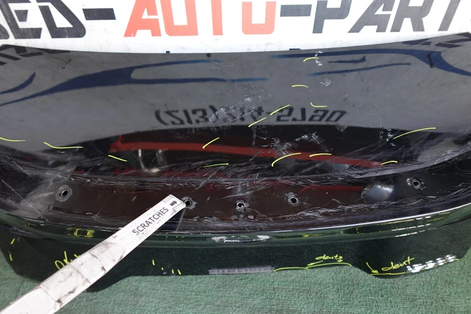 w/dents 2021 2022 2023 LEXUS IS350 IS 250 IS300 REAR DOOR TRUNK LID OEM AX72851 - Image 2 of 4