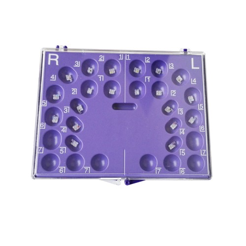 20 Pezzi Staffe Zaffiro Monocristallino Orto Dentale Roth/MBT .022 345H - Foto 2 di 30