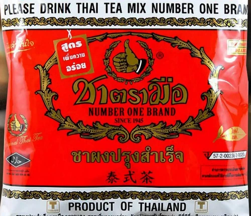 Thai Tea Mix (Original) Bag 400 g | Cha Tra Mue Brand Thailand Tea
