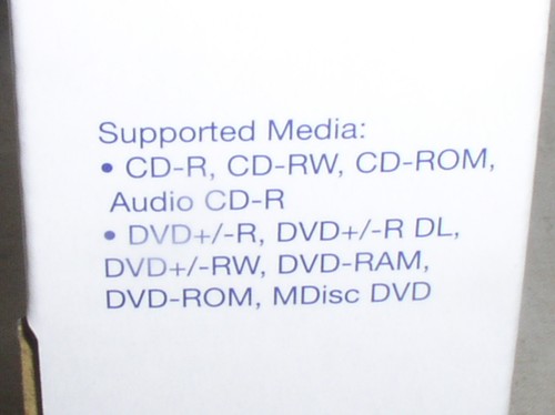NEW Verbatim 71123 External Slimline Portable CD/DVD Writer USB 2.0/3.X Black - Picture 5 of 10