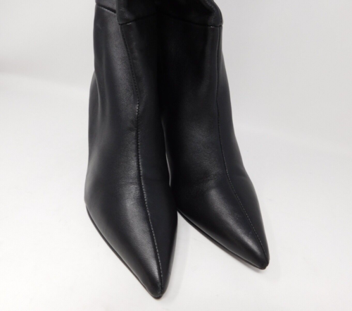 Steve Madden Women’s Leather Boots Lavan Knee High Pointed Heel Black Size 6.5M - Picture 7 of 13