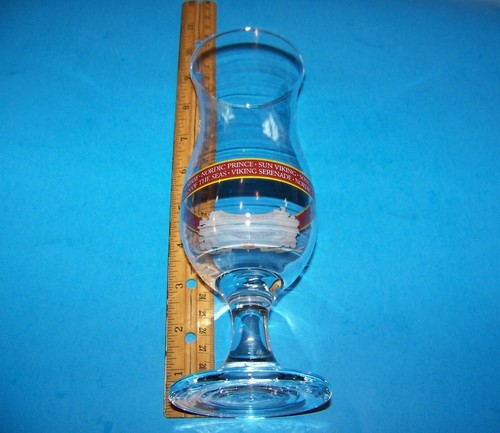 Royal Caribbean Cruises Vintage Glass Collectible Cruise Line Glass - Picture 3 of 4