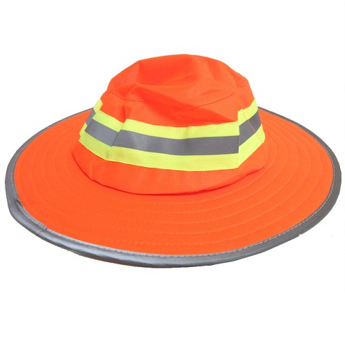 High Visibility Ranger Hat Reflective Safety Boonie with Adjustable Neck Strap i