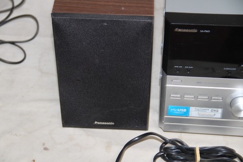 Panasonic SA-PM5 Hi Fi CD radio AM/FM, USB MP3 tested and working M - Picture 5 of 14