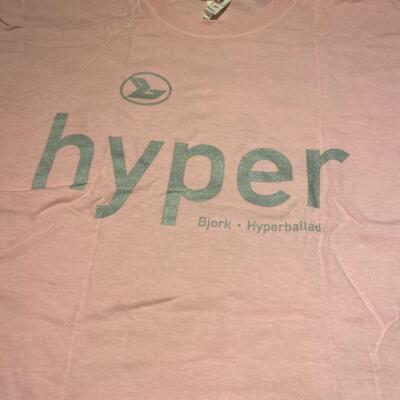 BJORK Hyperballad T-shirt anvil M Extremely rare double BJORK Hyperballad T-shirt anvil M Extremely rare double