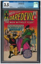 Daredevil #5 (1964) CGC 3.5; 1st Appearance of Matador! Classic Stan Lee!