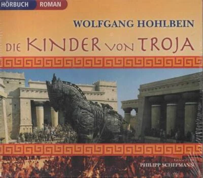 Wolfgang Hohlbein Die Kinder von Troja Hörbuch NEU 3CD Box Philipp Schepmann - Bild 1 von 2