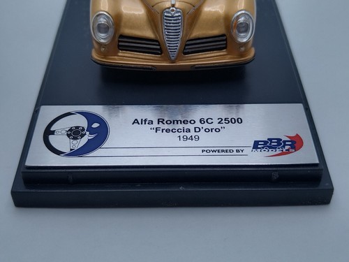 BBR Blue Moon 1/43 Alfa Romeo 6C 2500 Freccia D'Oro 1949. Extremely Rare! - Picture 14 of 24
