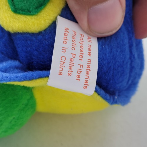 Juguete Shalom de Colección Colorido Tortuga Peluche Feria Carnaval Premio Raro - Imagen 9 de 10