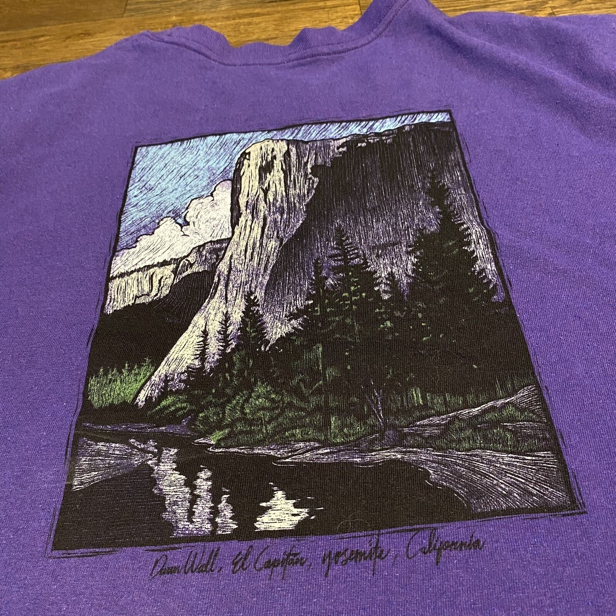 PATAGONIA Dawn Wall El Capitan Yosemite California XL T Shirt 