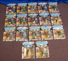 Star Trek Tng Lot of 17 Action Figures Playmates Toys 1993 Near Complete #6070