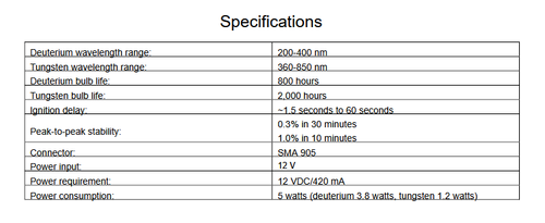 Ocean Optics CHEM2000-UV-VIS Deterium Tungsten Light Source & Cuvette Holder - Bild 3 von 5