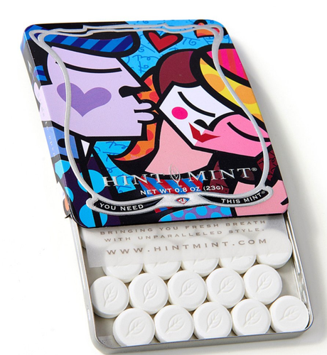 ROMERO BRITTO PISTA ARTISTA COMO NUEVO SERIE “Amor”: Sabor Menta - Imagen 2 de 2