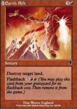 Earth Rift Light Play, English Magic the Gathering MTG Odyssey