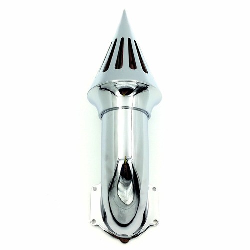 Chrome Spike Air Cleaner Kit Intake Filter For Kawasaki Vulcan 1500 1600 Classic - Picture 3 of 4