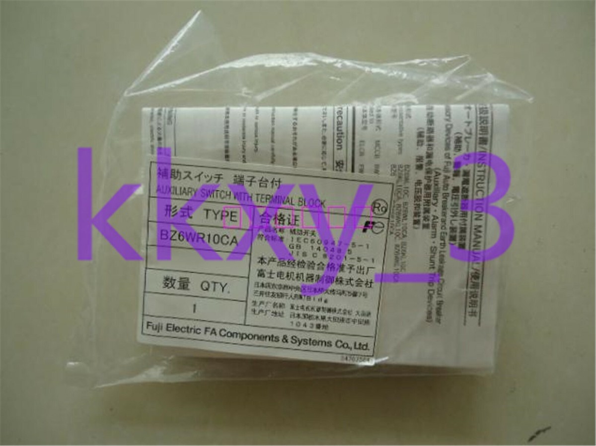 1 PCS NEW IN BOX Fuji BZ6WL10CA BZ6WR10CA Circuit Breaker