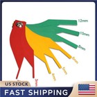 Pro 8In1 Automobile Brake Pad Scale Feeler Lining Thickness Gauge Measure Tool K