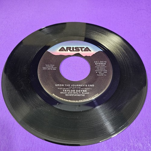Taylor Dayne Prove Your Love/Upon The Journeys End 45 RPM Record LP With Sleeve - Picture 3 of 4