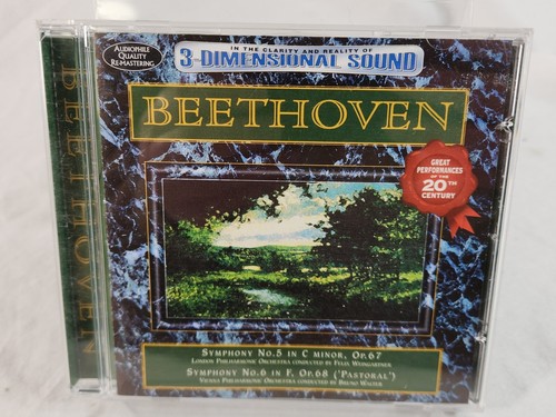WEINGARTNER WALTER - Beethoven: Symphonies 5 & 6 - CD - Disc NEAR MINT Free Ship - Picture 7 of 7