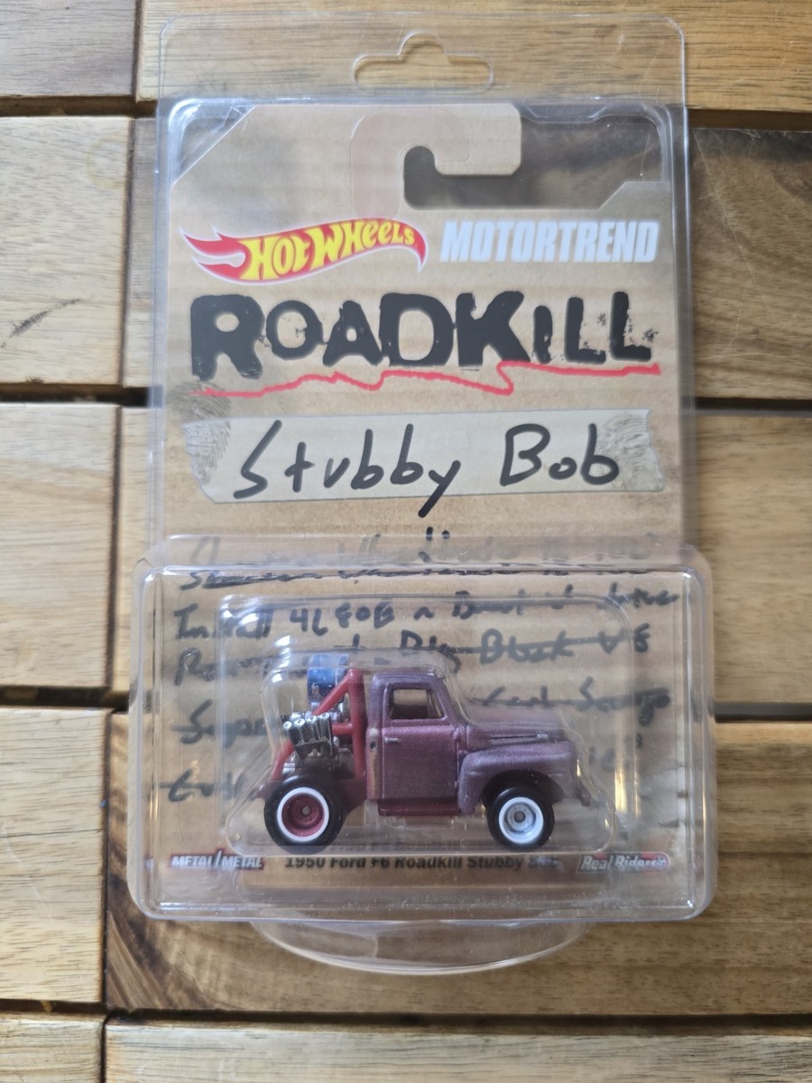 2023 HOT WHEELS 1950 FORD F6 ROADKILL STUBBY BOB Motor Trend
