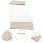 Vinyl Record Storage Box Player Cabinet Artifact Showcase Cd Display Stand