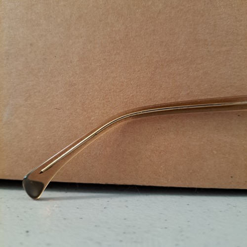 J Crew Sunglasses H8971 Tan Clear Square *FRAMES ONLY T-20 - Picture 5 of 10