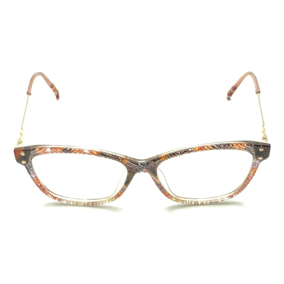 Monturas de gafas de metal Missoni MIS 0006 marrón ojo de gato 140 mujeres de diseñador Foto 3 de 4