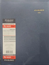 AT-A-GLANCE Weekly Appointment Book 2026 Planner 8-1/4" x 11" Large (709502026)