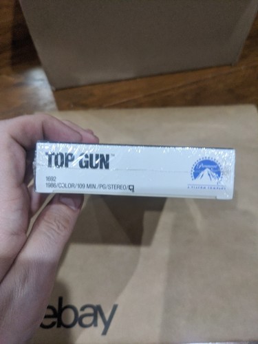 Top Gun (VHS, 1996) Paramount Watermarks NEW SEALED - Picture 6 of 7