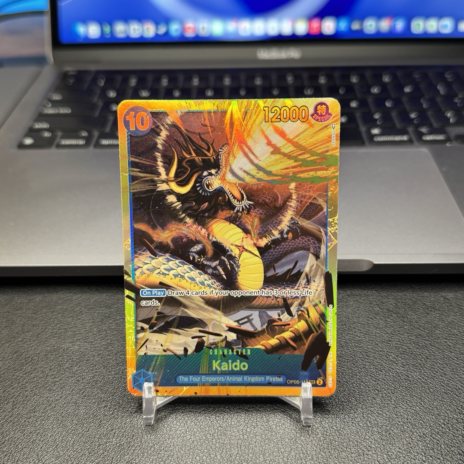 Kaido (118) OP05-118 Awakening of the New Era Foil Super Rare NM/M