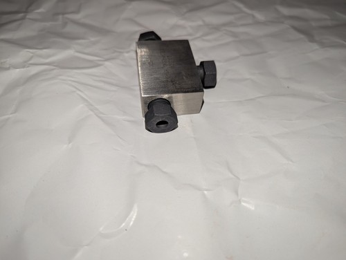 NUOVO ORIGINALE PARKER AUTOCLAVE ST4440 RACCORDO A CROCE 1/4" 316SS - Foto 4 di 10