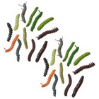 5 Pieces Fidget Caterpillar Book and Toy Mini Figures Statue