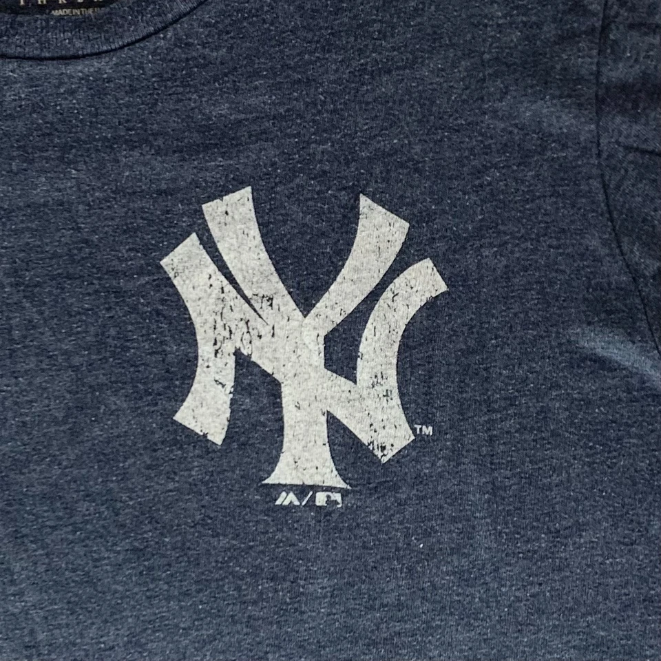 Футболка мужская Aaron Judge New York Yankees MLB темно-синяя Majestic Threads размер XL - Изображение 2 из 4