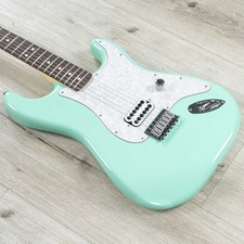 Mint Fender Limited Edition Tom DeLonge Stratocaster Guitar Rosewood, Surf Green