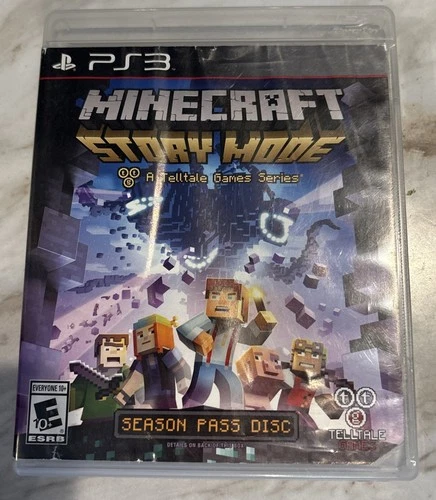 Minecraft: Story Mode -- Season Pass Disc (Sony PlayStation 3, 2015)