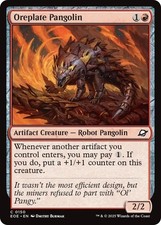 x4 NM (Playset) Oreplate Pangolin, MTG, Edge of Eternities, Magic, 150