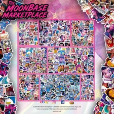 KPop Demon Hunters Sticker Sets – Netflix Animated Sticker packs Laptop/Phone