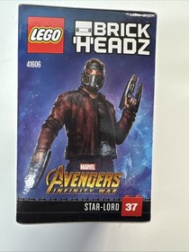 LEGO BRICKHEADZ Marvel Avengers: Hulk 41592 Thanos 41605 and Star Lord 41606 NEW