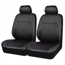 Auto Sitzbezüge Vordersitzbezüge  Schonbezüge für VW Lupo Schwarz