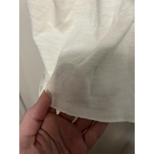 Felpa con cappuccio zip intera Victoria Secret panna rosa nuova con etichette taglia XL orlo grezzo ritagliato - Foto 7 di 9