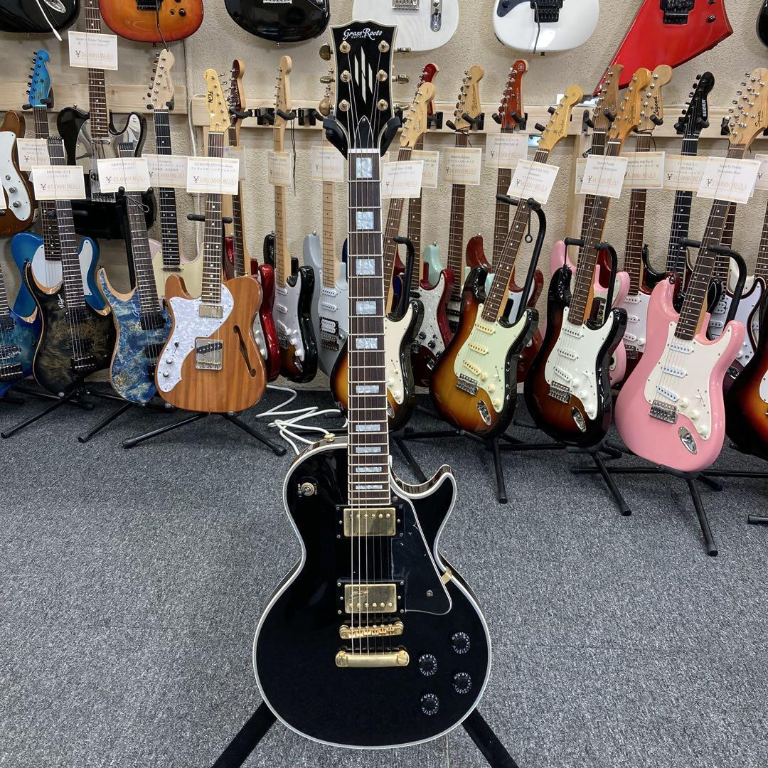 grass roots Les Paul type black Duncan design PU Safe