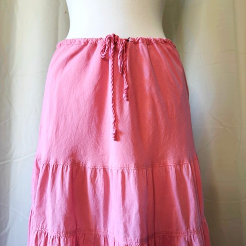 VTG Y2K Pink Midi / Maxi Low Rise Skirt with Sequins size Small - Picture 3 of 6