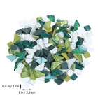 Glitter Crystal Glatter Mosaikstein Unregelmäßiger Mosaikstein Schöne