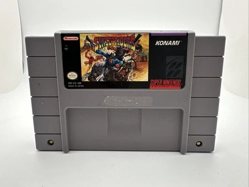 Sunset Riders Super Nintendo SNES Authentic Tested And Working Cartridge Only