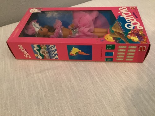 Muñeca Barbie brasileña vintage 1989 sellada Mattel rara japonesa escritura en caja - Imagen 6 de 9
