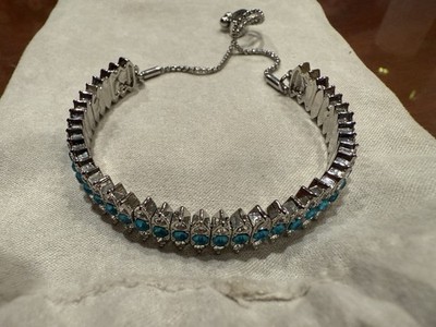 2018 Disney Frozen Broadway Musical Queen Elsa Rhinestone Bracelet